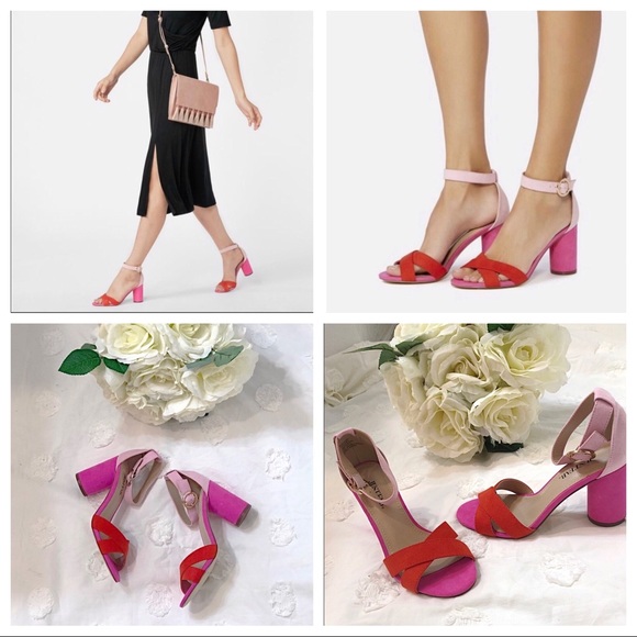 💜 Pink Heel sandals - Picture 3 of 8